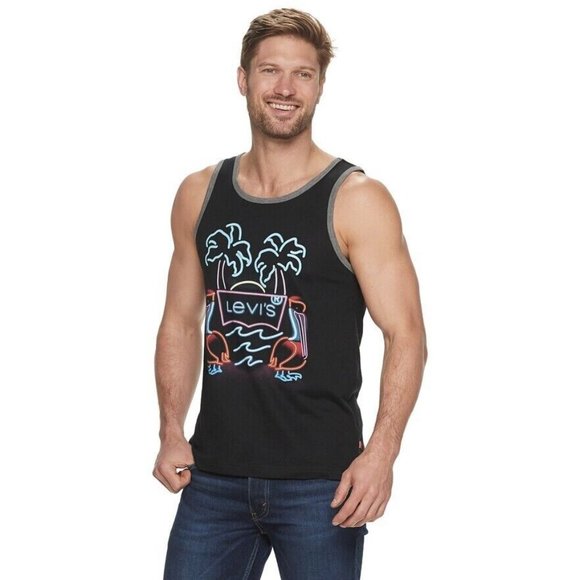 Men's Levi's Graphic Tank Top size S NEW - Picture 5 of 8